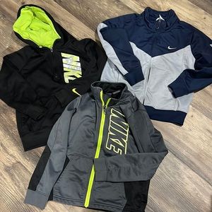 Nike Track suit tops. Size 6